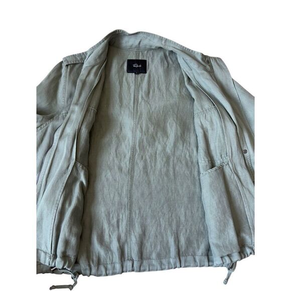 Rails Collins Jacket size S Utility Full zip Military Olive Green - Picture 11 of 14